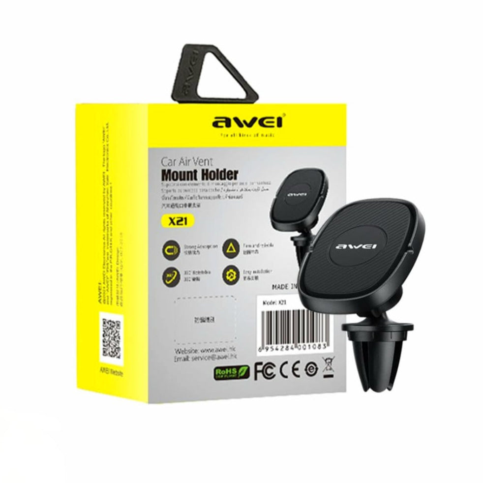Awei X21 360° Rotatable AC Vent Phone Holder