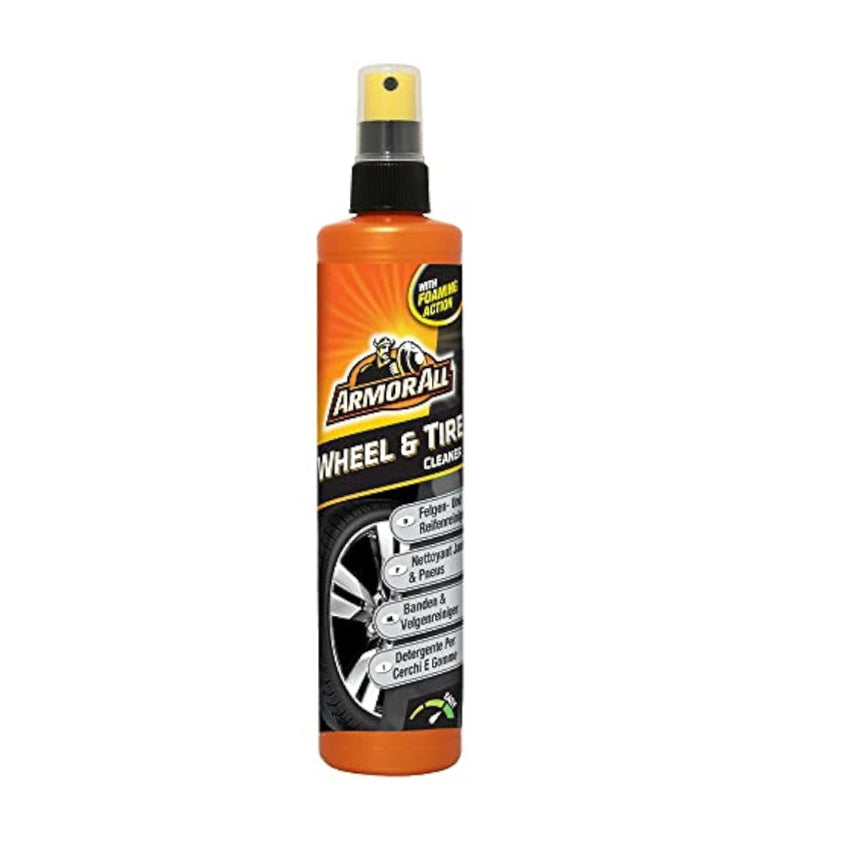 wheel and tire cleaner spray