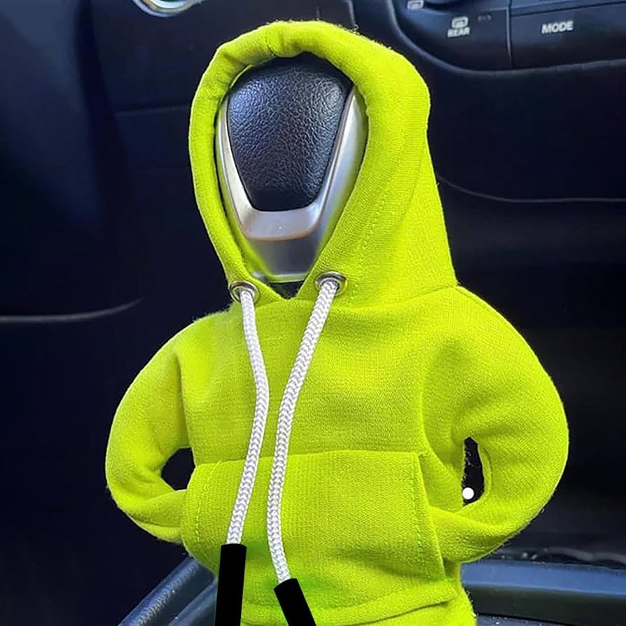 Car Gear Knob Hoodie Cover