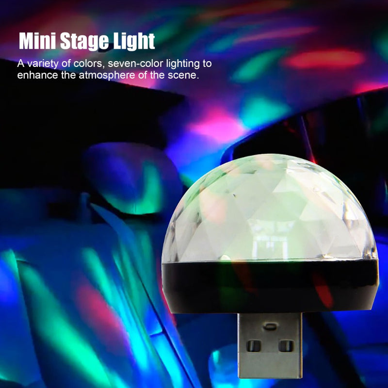 Magic Crystal Lamp RGB Disco Lights USB