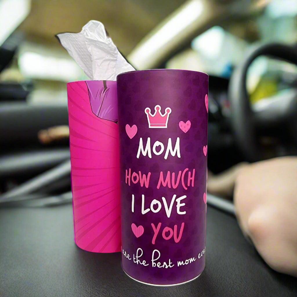 Refillable Cup Napkins Tissue Box Mom