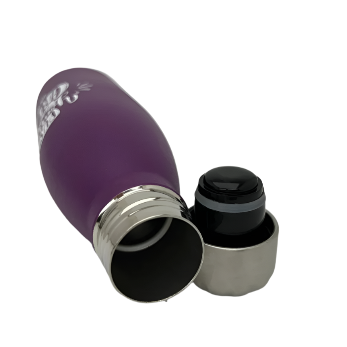 Double Wall Stainless Steel Bottle cup thermos Purple 500 ml