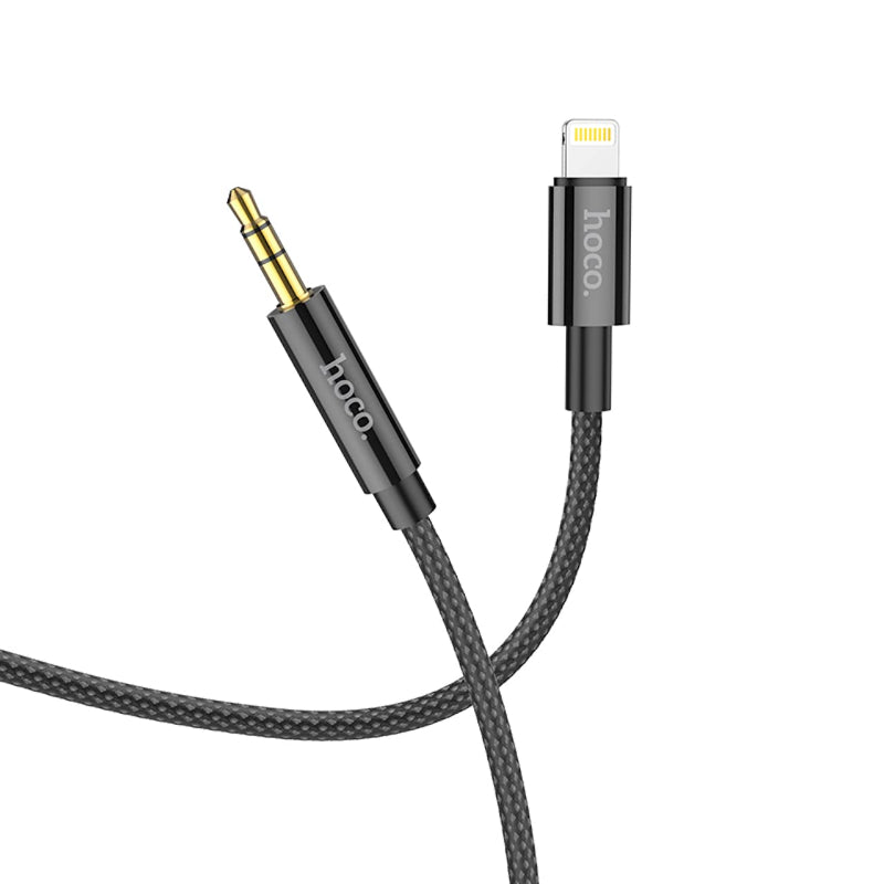 Hoco audio cable with lightning and 3.5mm jack