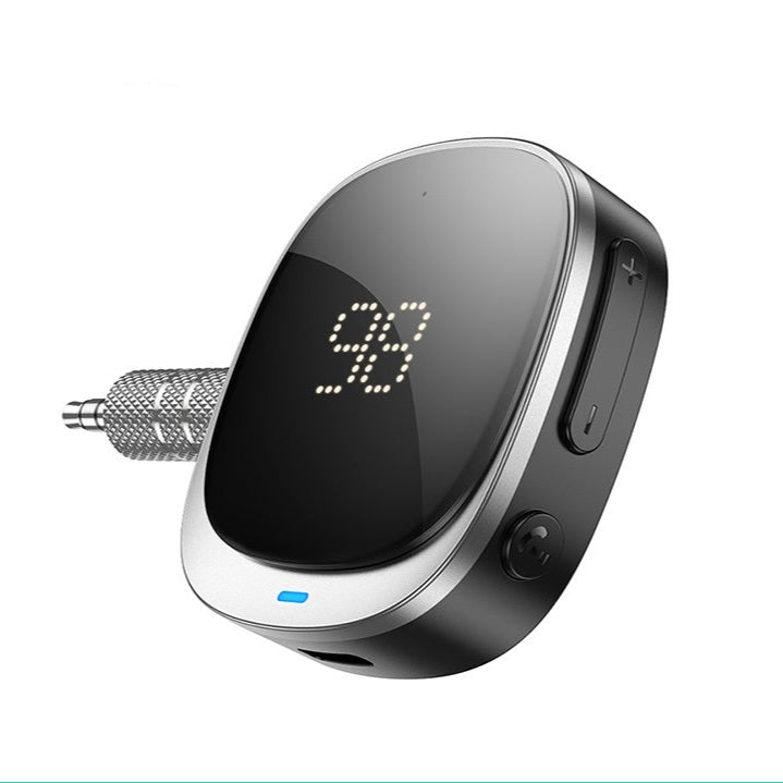 Hoco In-Car AUX Wireless Receiver w Microphone