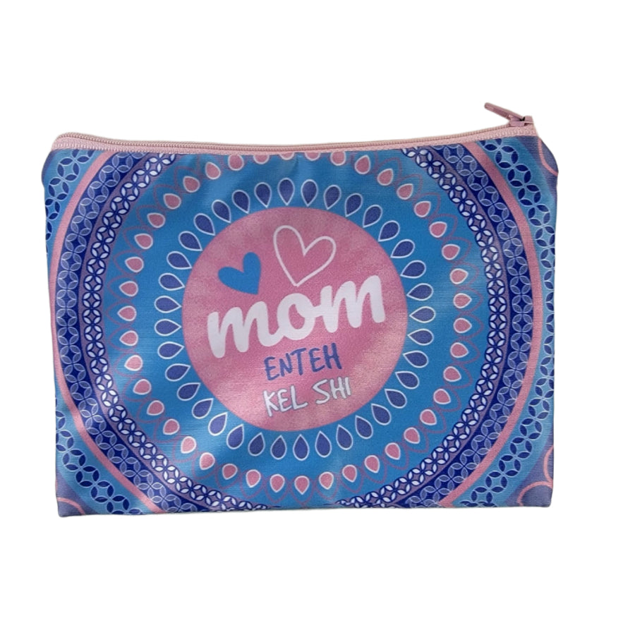 Mom's Small Pouch Bag Multi Purpose Mandala 20x14 cm