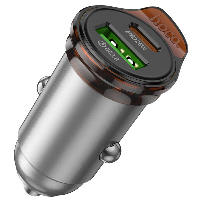Car charger with dual USB ports and QC 3.0 technology