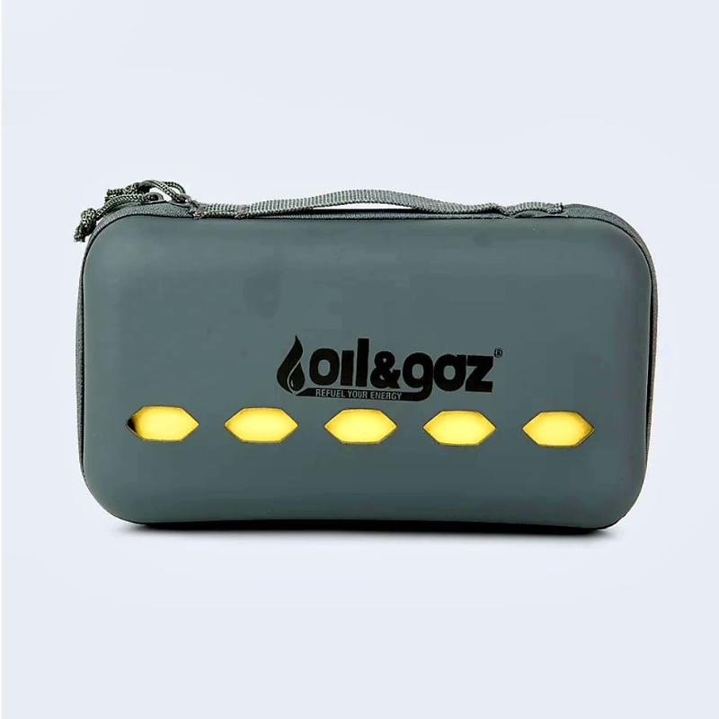 Oil & Gaz Microfiber Towel in a Rubber Bag 50 x 100 cm