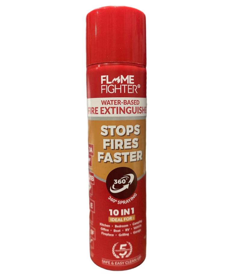 Portable Flame Warrior Water-Based Fire Spray 500 ml