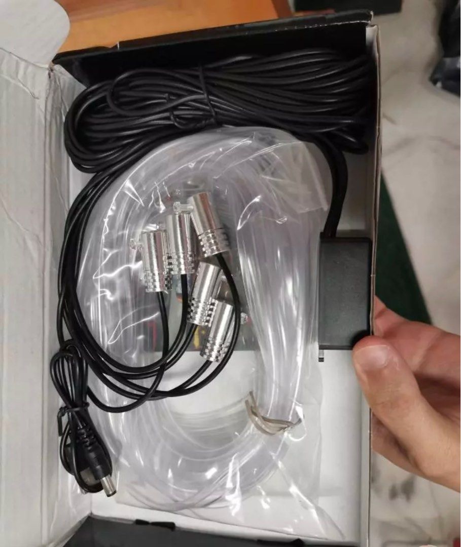 Mood Light LED RGB Color & Sound Phone Control Multiple Modes 5 Lamps for Car Interior