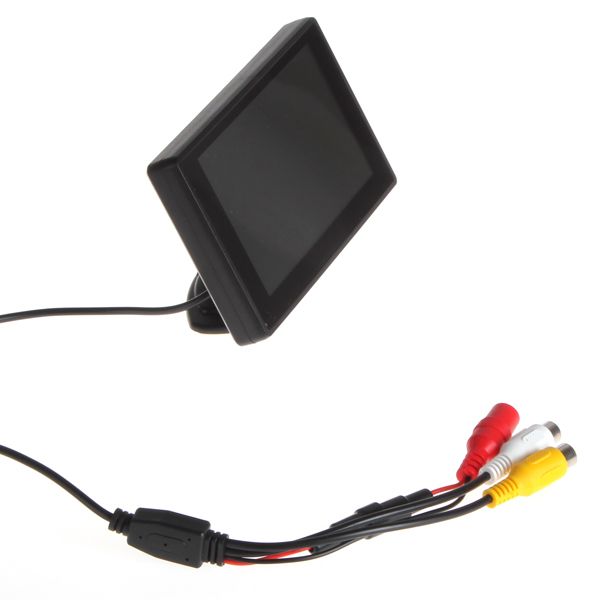 Rear view TFT LCD Monitor 2 Video Inputs 4.3 Inch (cam not included)