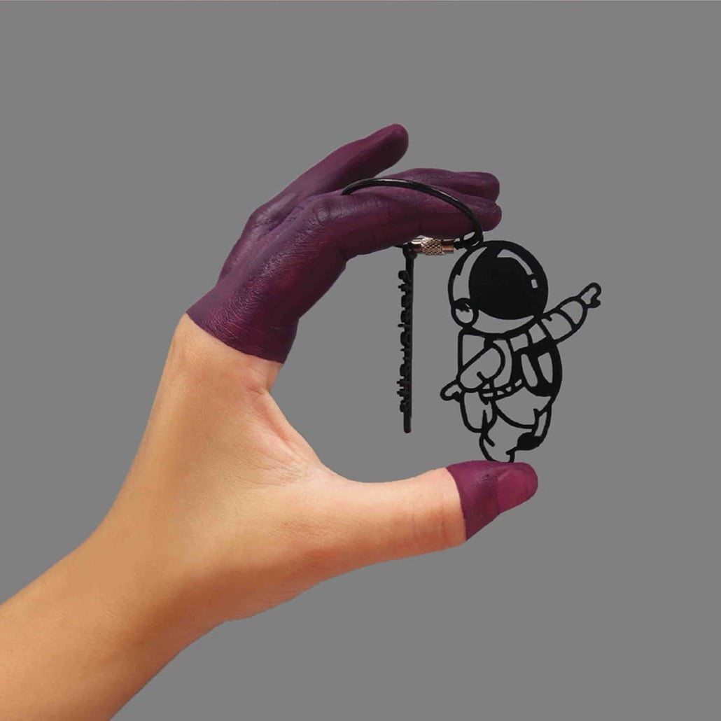 Steel Key Chain Astronaut