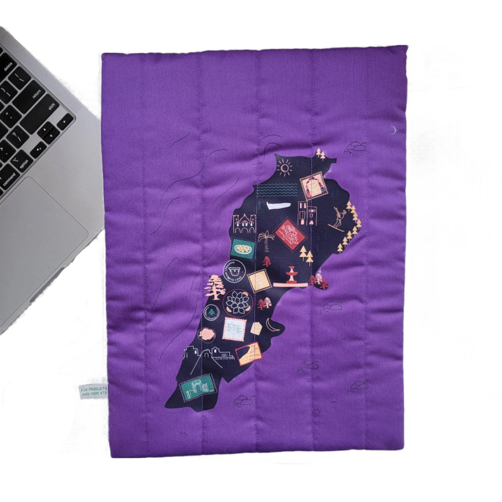 Laptop Case Lebanese Stamps 40x28 cm