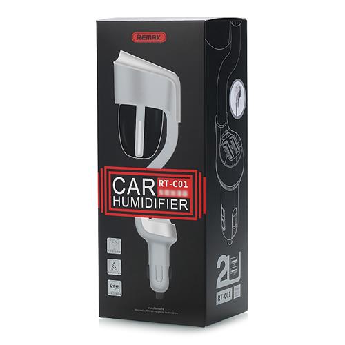 REMAX Car Humidifier Air Purifier w Filter Grey