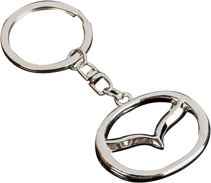 Chrome Car Logo Keychain