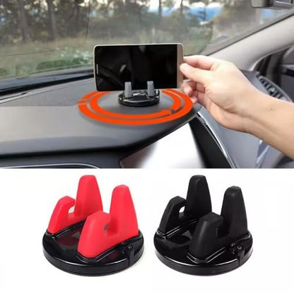 Anti-Slip Car Strong Stand Mount Phone Holder Rotating Yellow