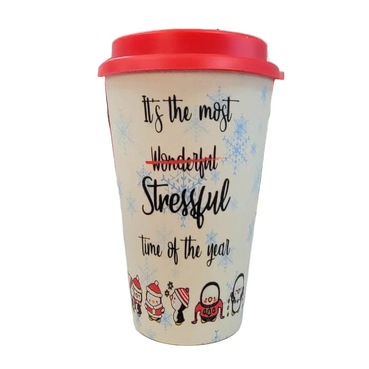 Bamboo Christmas Tumbler