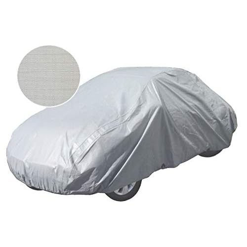 Car Cover Gray Polyester water proof Medium 430x160x120 cm