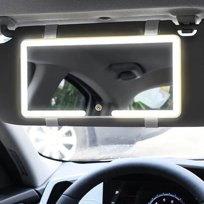 LED Car Sun Visor Vanity Mirror
