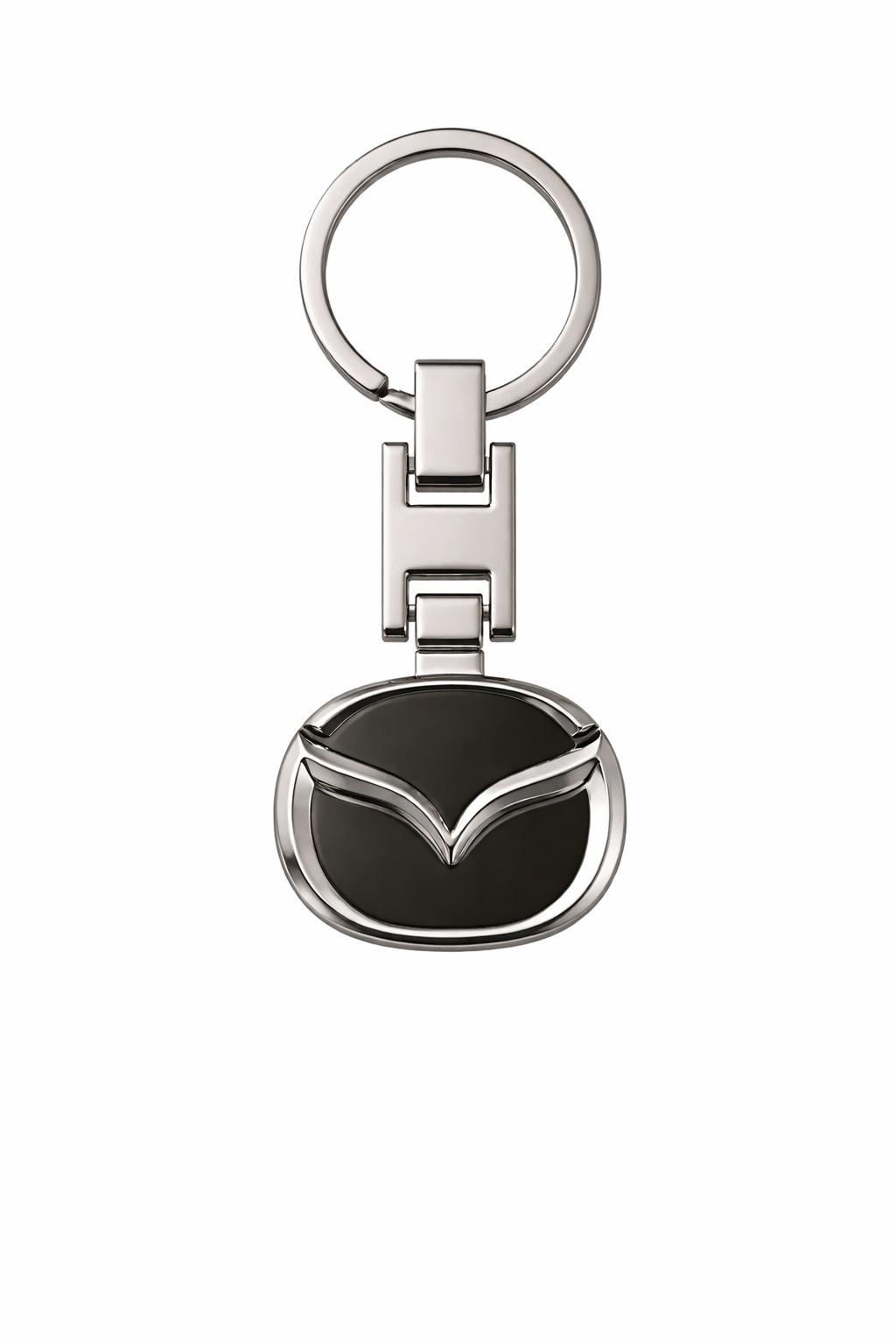 Chrome Car Logo Keychain