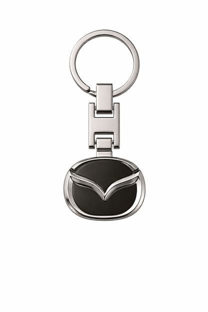 Chrome Car Logo Keychain