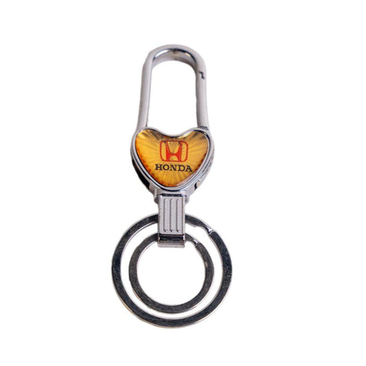 Belt Clip Double Key Chain Car Logo