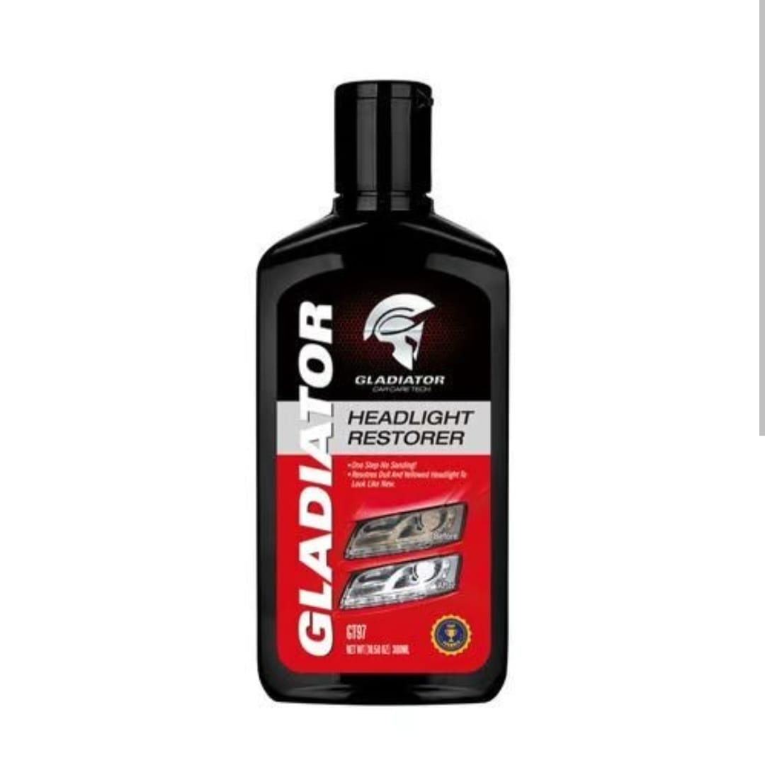 Gladiator Headlight Restorer & Cleaner 300 ml