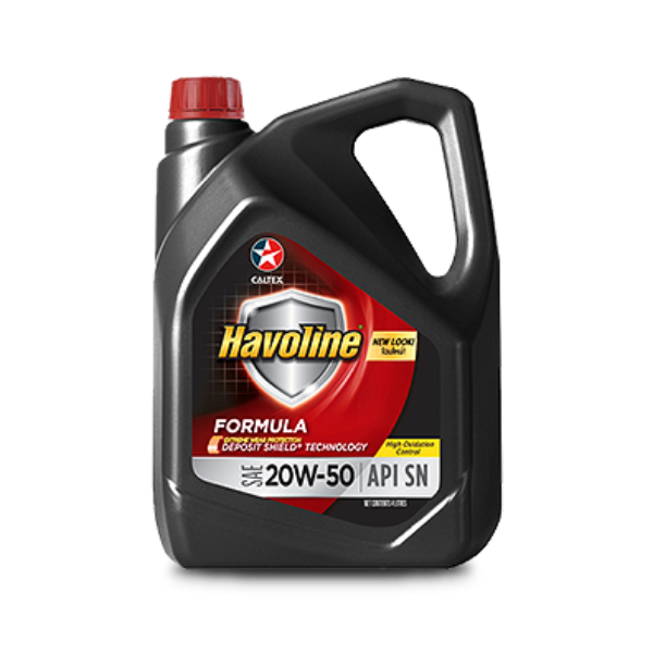 HAVOLINE 20W-50 FORMULA MOTOR OIL