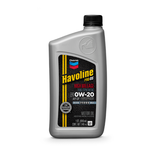 HAVOLINE 0W-20 PRO-DS FULLY SYNTHETIC - 1 US QUART