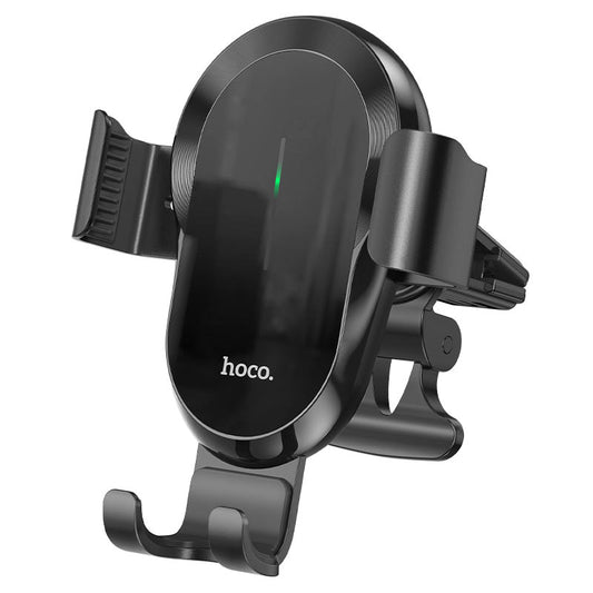 Hoco AC Vent Clip Phone Holder & Wireless Charger