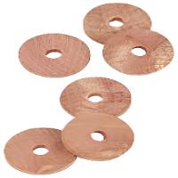 Car Freshener Hanger Cedar Rings, 6 ct