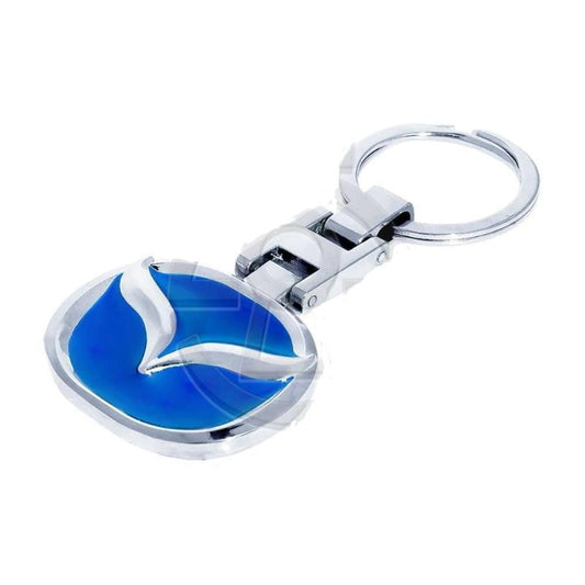 Key Chain Blue MAZDA