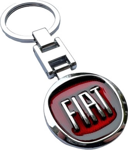 Chrome Car Logo Keychain