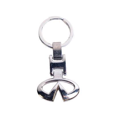 Chrome Car Logo Keychain