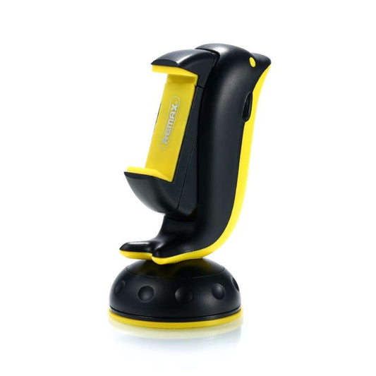 Black and yellow car mount holder 