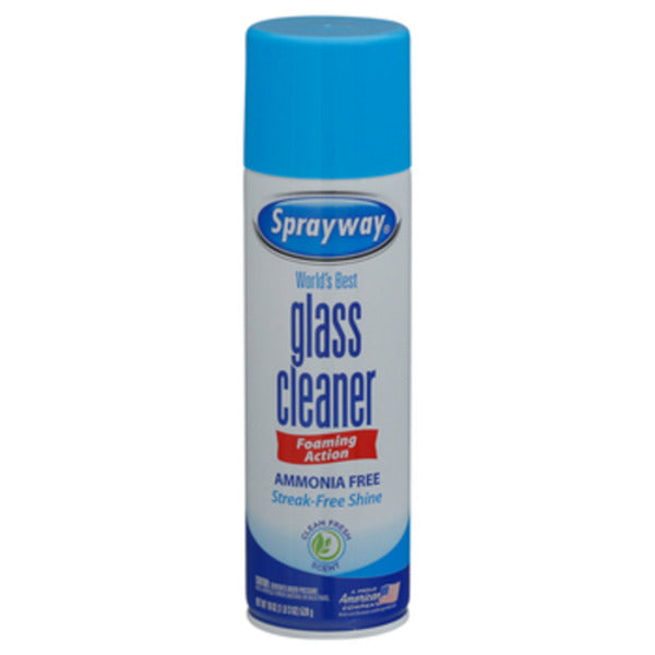 Sprayway Glass Cleaner Foam -Car Bottle- 4 oz