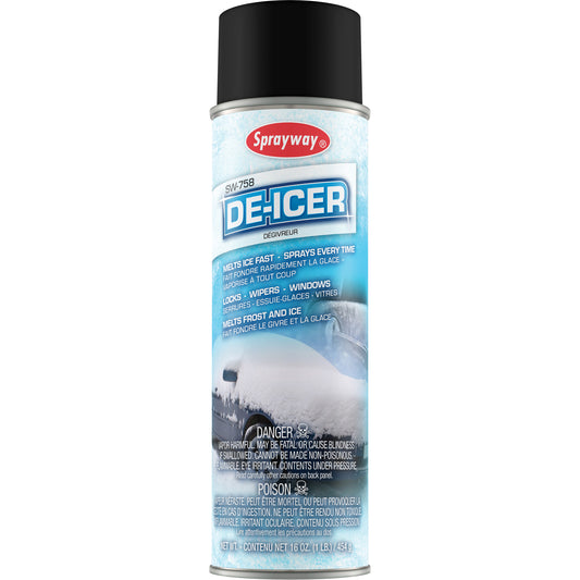 Sprayway, Industrial De-Icer, 16 oz