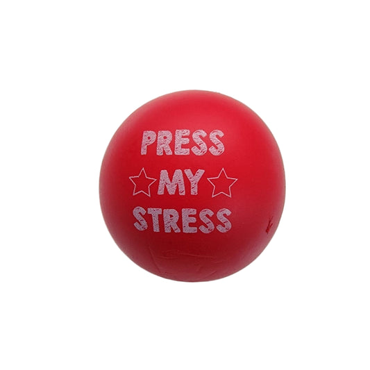 Squishy Stress Ball "Press My Stress"