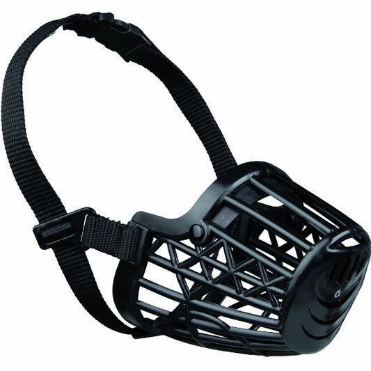 Trixie Muzzle Plastic L-XL Black