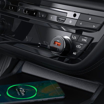 ACEFAST Car Fast Charger with USB-A & USB-C Ports