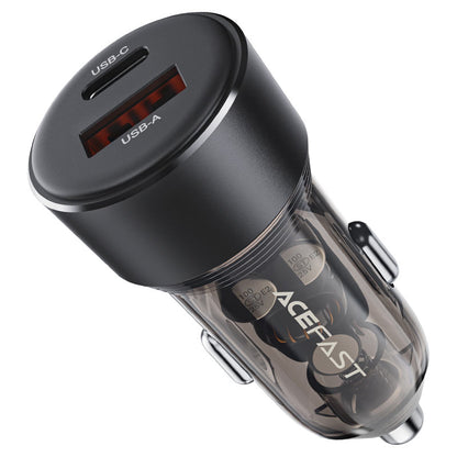 ACEFAST Car Fast Charger with USB-A & USB-C Ports