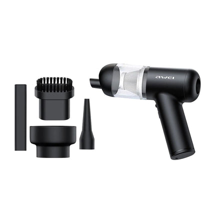 AWEI V2 4in1 Portable Vacuum Cleaner Rechargeable + Blower + Accessories