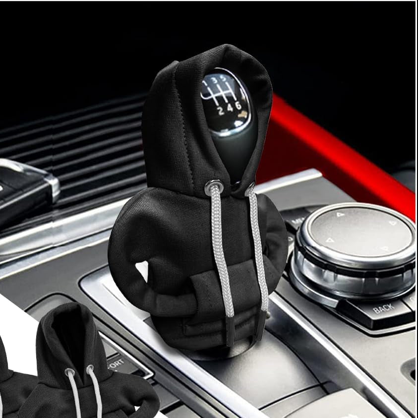 Car Gear Knob Hoodie Cover