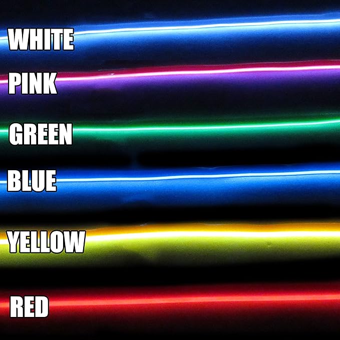 Car Mood: Dashboard Led Strip Neon Light Line Color Wire 144 cm