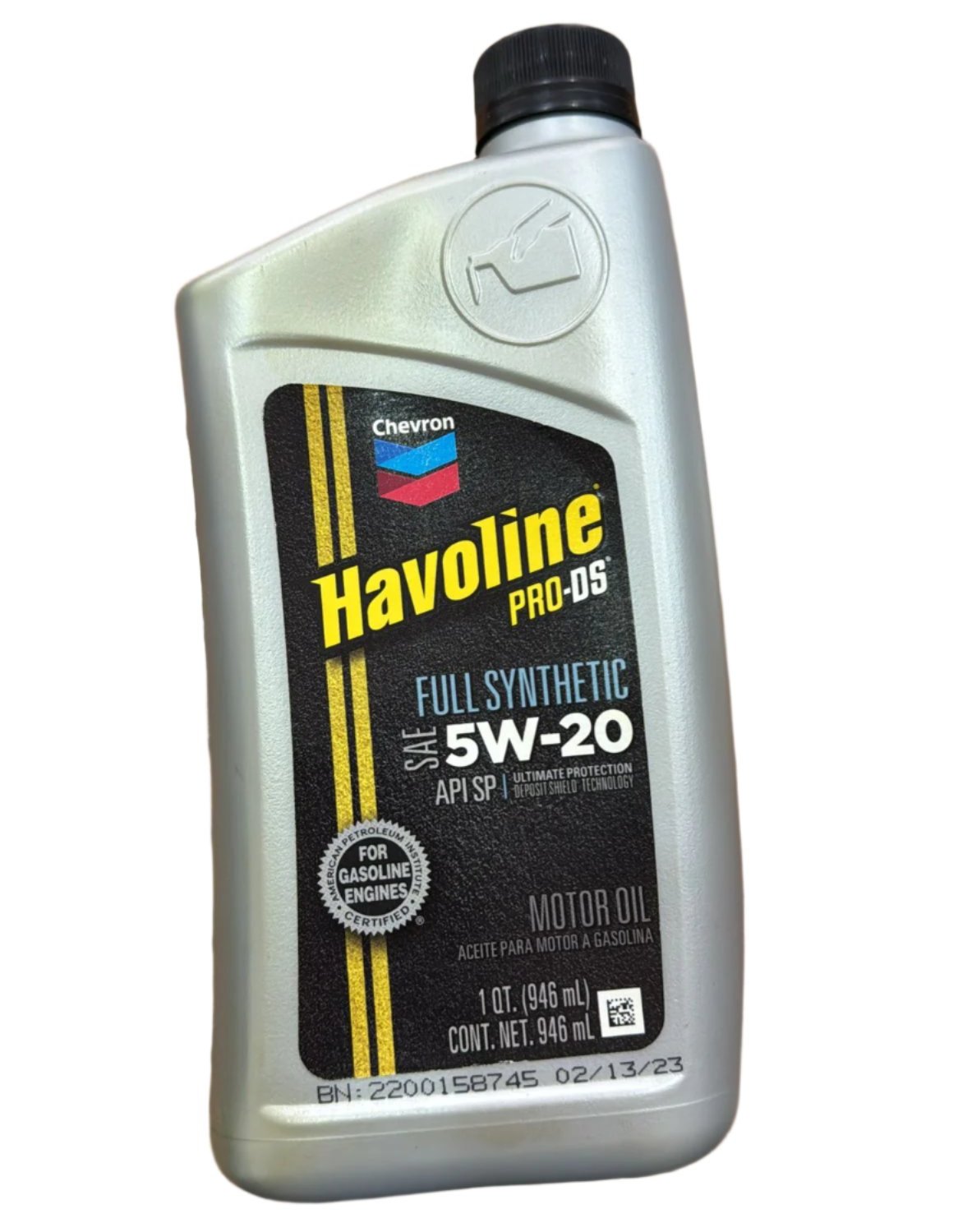 HAVOLINE 5W-20 PRO-DS FULLY SYNTHETIC - 1 US QUART