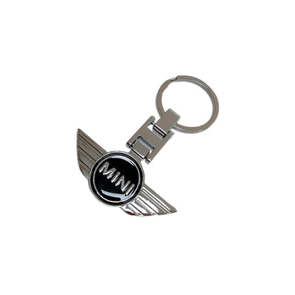 Chrome Car Logo Keychain