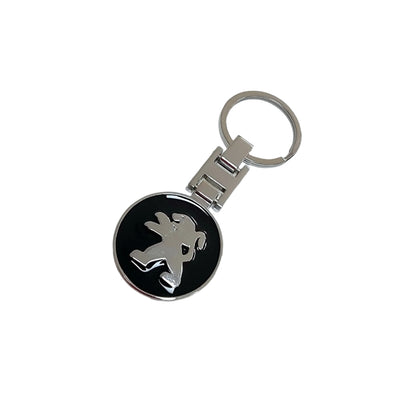 Chrome Car Logo Keychain