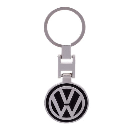 Chrome Car Logo Keychain