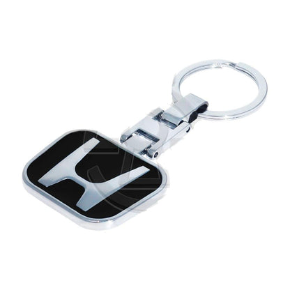 Chrome Car Logo Keychain