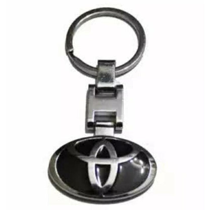 Chrome Car Logo Keychain