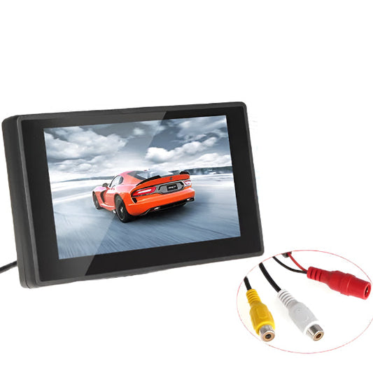 Rear view TFT LCD Monitor 2 Video Inputs for Backup Camera 4.3 Inch